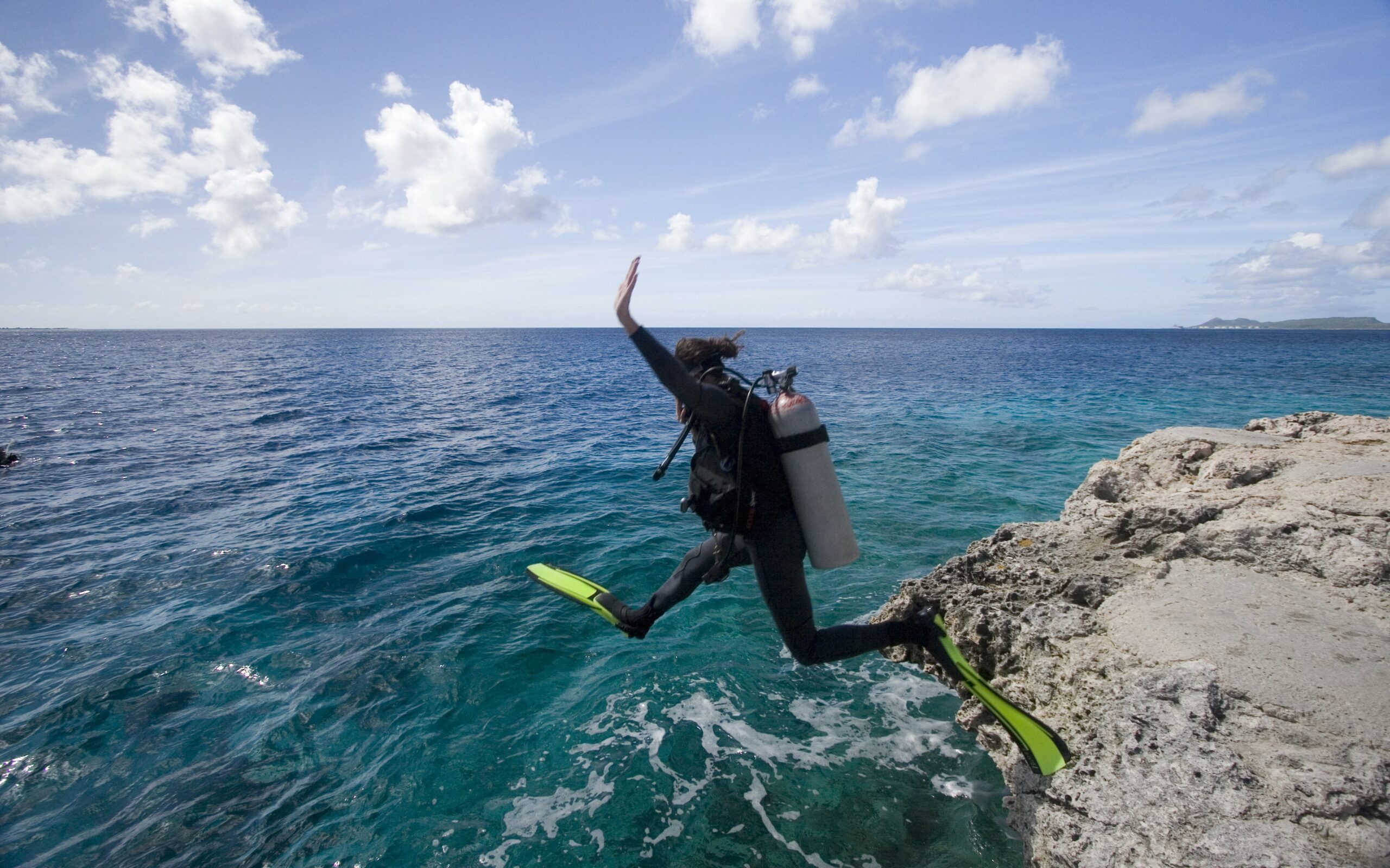 Bonaire - Oil Slick Leap - Nurkowanie - GoDive